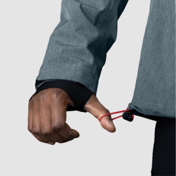 Apricoat Men's Adventure 2.0 Jacket | Grey Waterproof Rain Jacket | Fall Coat - Picture 11 of 11